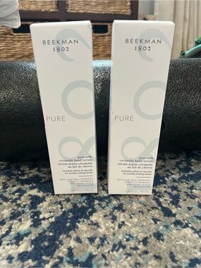Beekman 1802 Pure Goat Milk Ceramide Hand Serum - White and Light Gray Accents